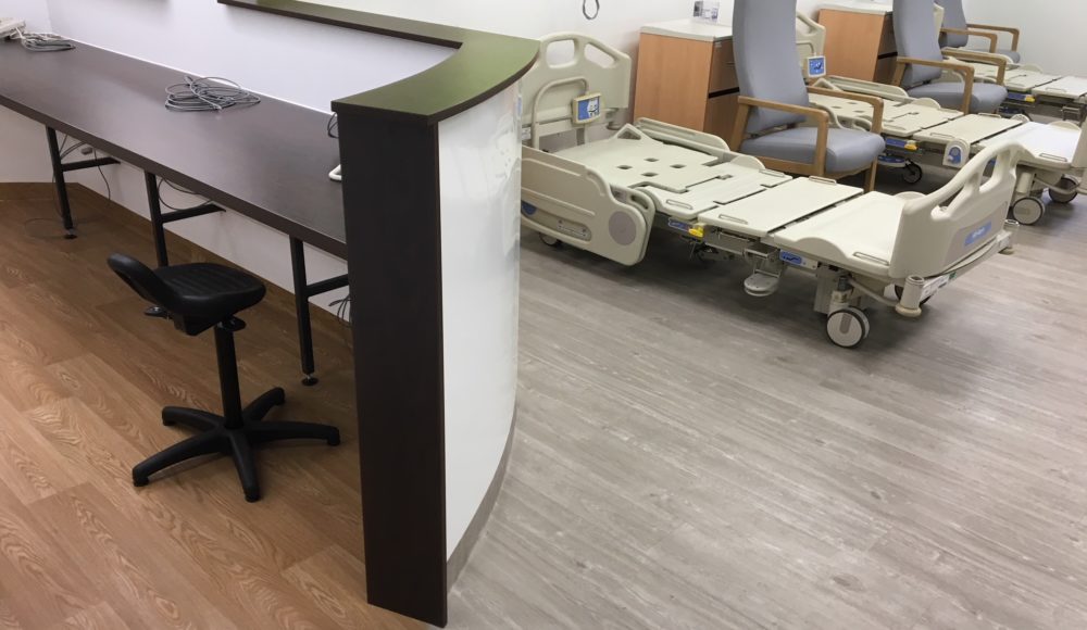Polyflor Safety Flooring installed in NGH Frailty Ward