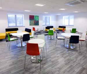 Safety Flooring Forbo Vinyl planks safety flooring for Office refit